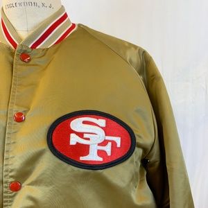 Vintage Classic San Francisco 49ers Stahl-Urban Gold Jacket XL